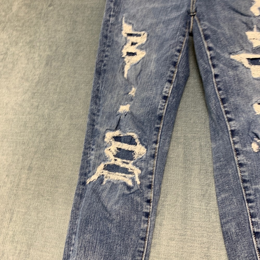 American Eagle Outfitters Curvy Jegging Jeans Womens 0R Blue Denim High Rise - Picture 6 of 16